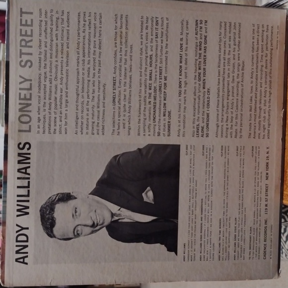 VINTAGE Andy Williams - Picture 2 of 2